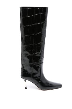 Black calf leather boots PARIS TEXAS | PX1293XCOSMBLACK